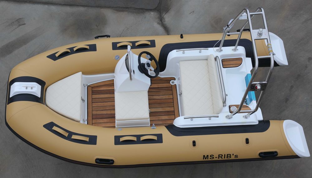 Motorówka RIB 360 Hypalon, Silnik Suzuki DF20ARS, przyczepa Brenderup