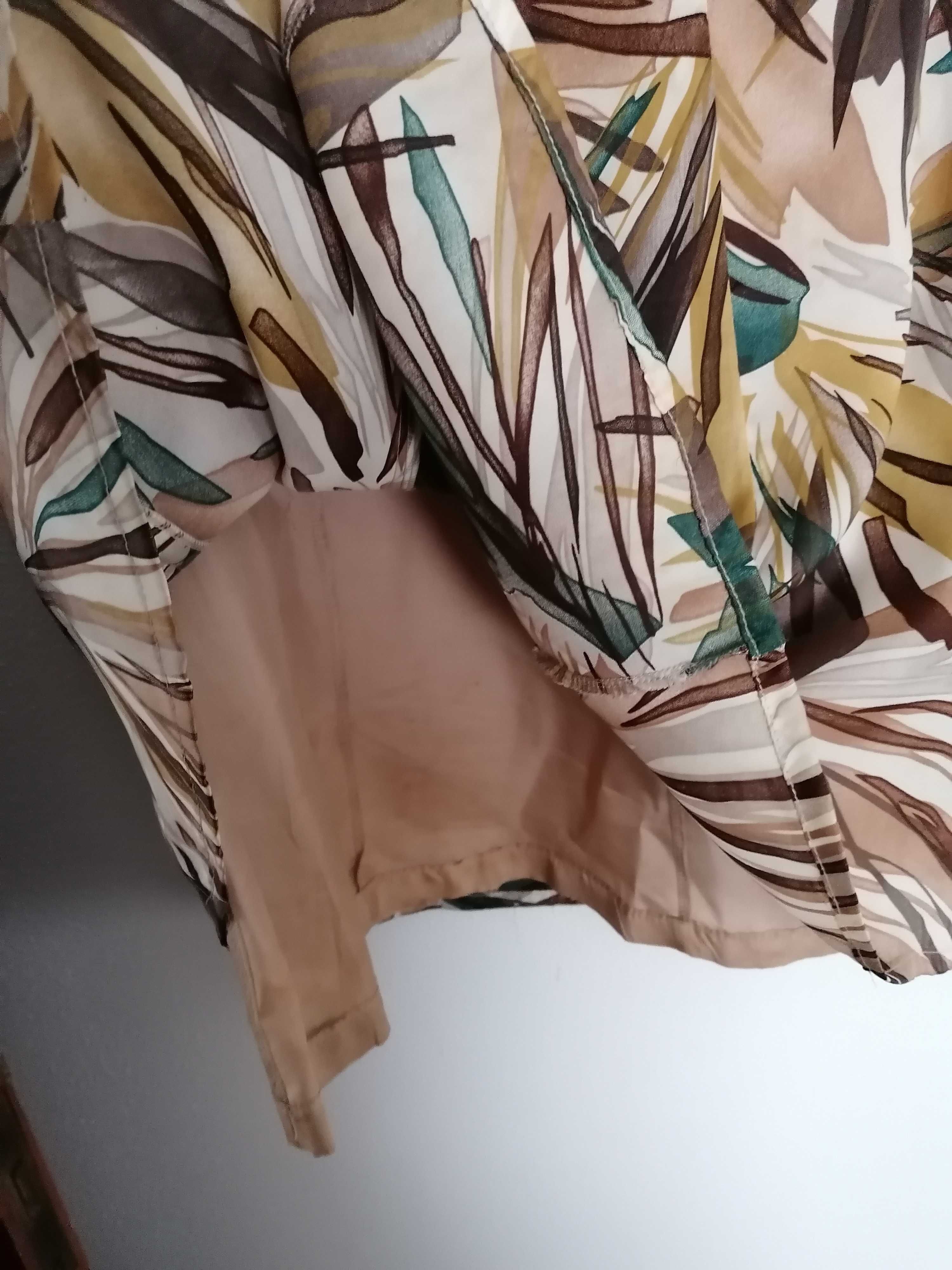 Saia com padrão vintage