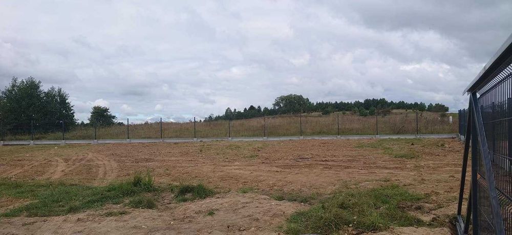 ogrodzenia ogrodzenie panelowe panele słupki brama furtka płot palety