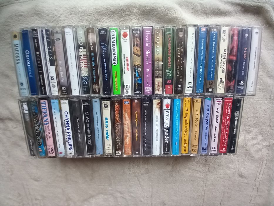 Kaseta magnetofonowa-muzyka zagraniczna