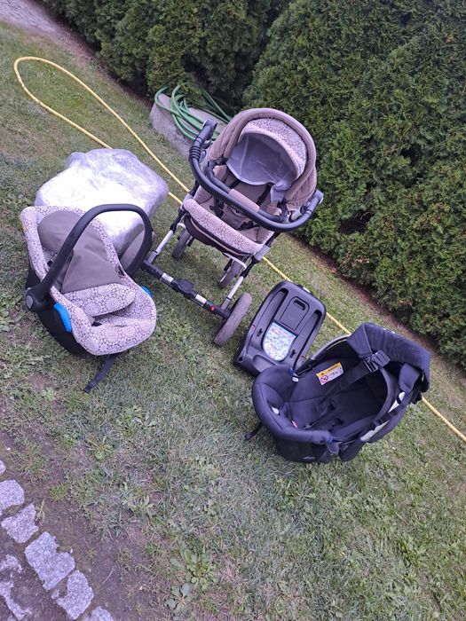 Wózek 3w1 i fotelik samochodowy