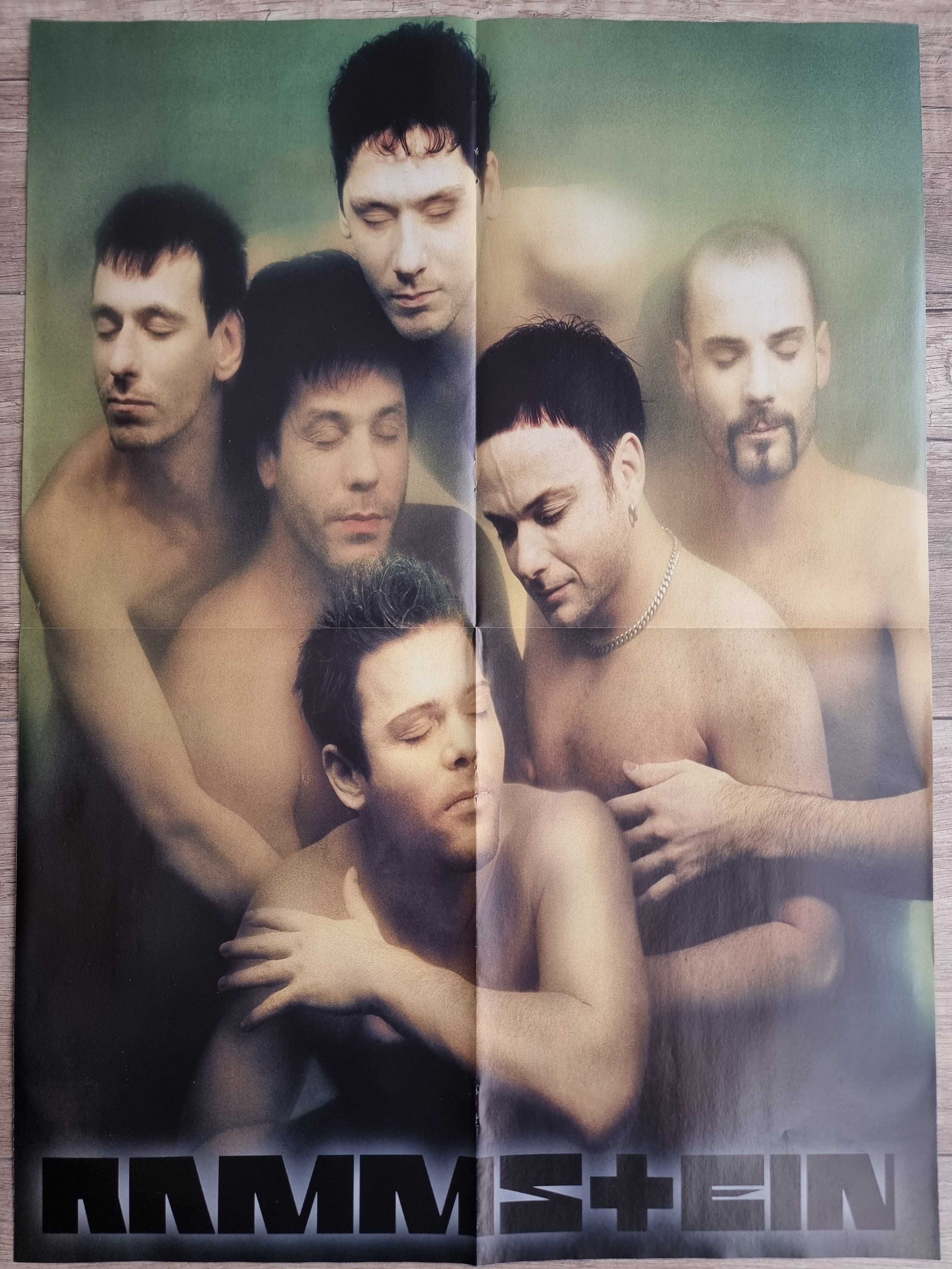 Plakat RAMMSTEIN z 2001 r. - Format A2 (40 x 55 cm) - NOWY!