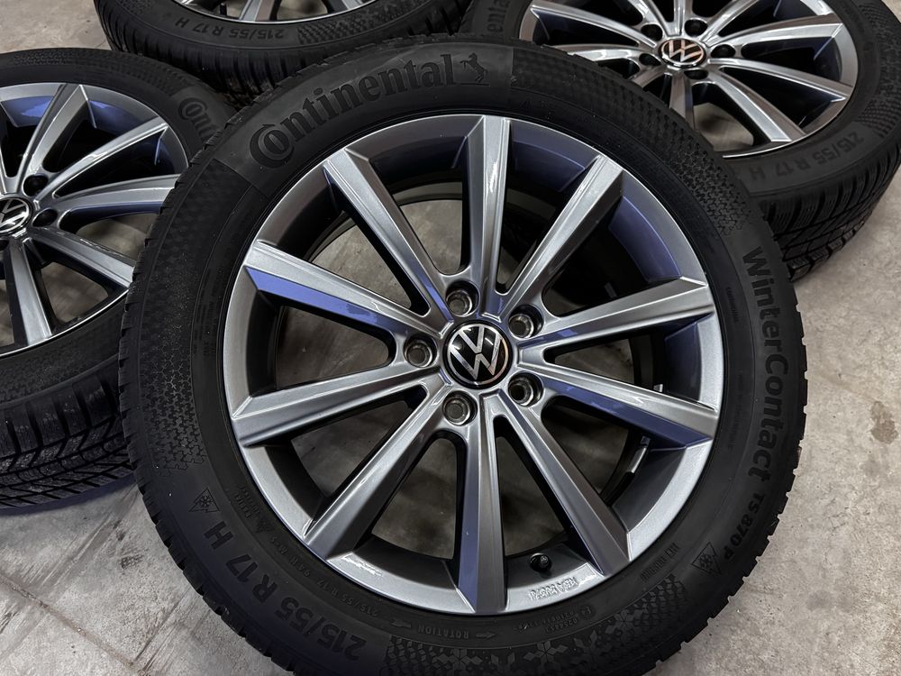 IDEALNE oryginalne koła Volkswagen Passat 17 zimowe t roc skoda superb