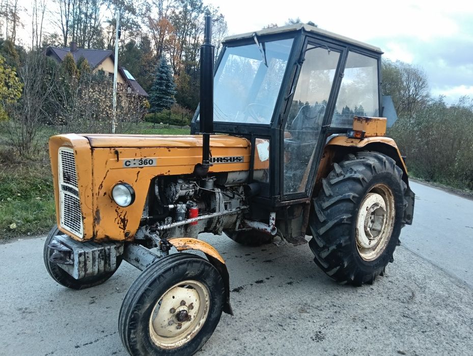 Ursus C360 3P Perkins Nowy silnik /Opony Kabat Kabina Transport