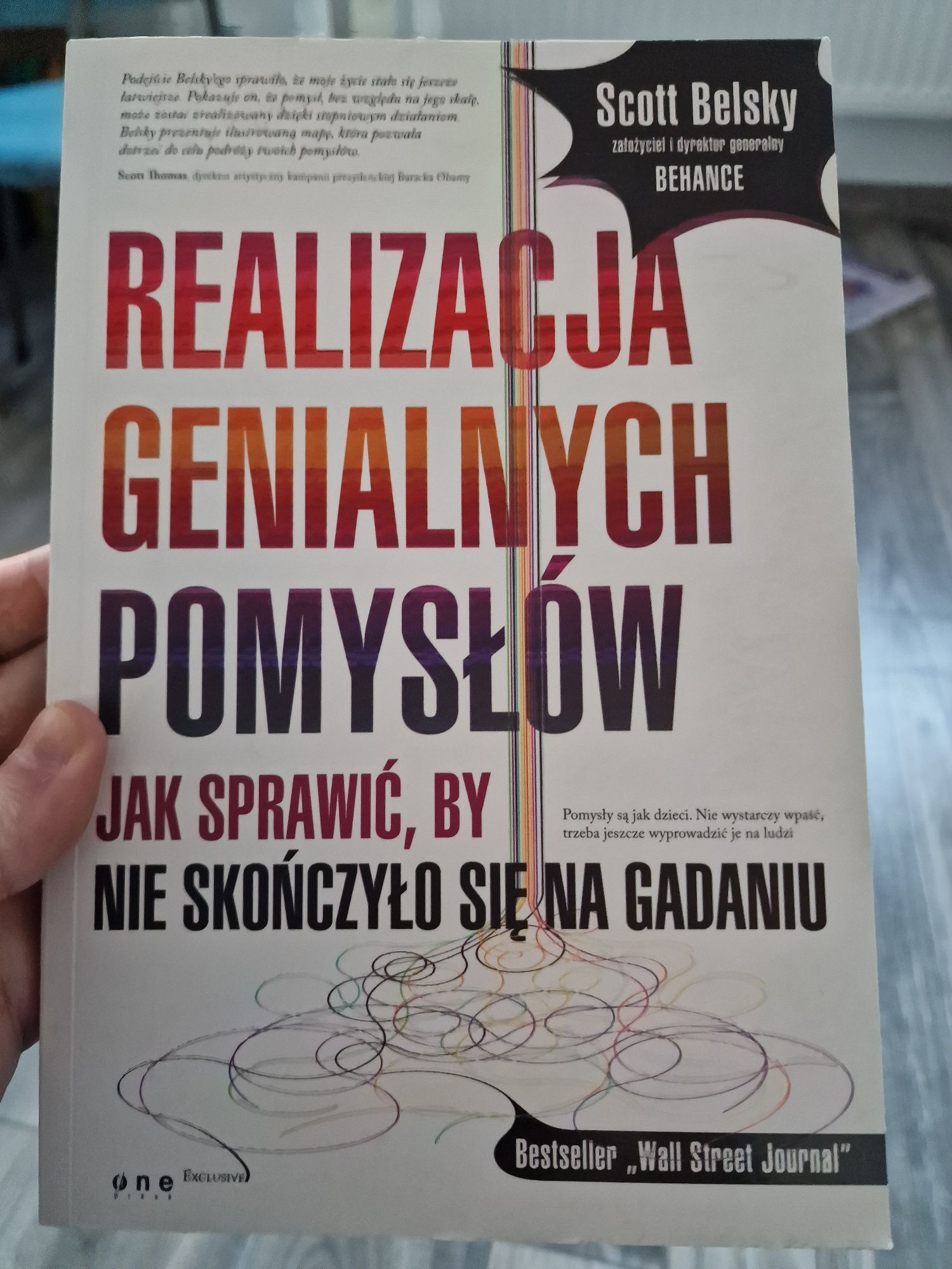 Książka Realizacja genialnych pomysłów. Scott Belsky