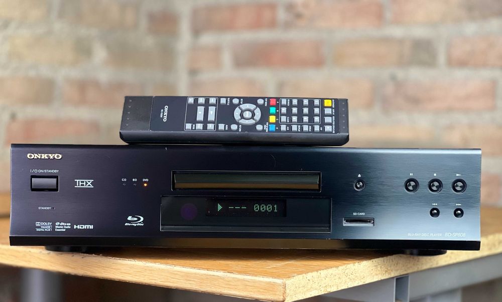 Onkyo BD-SP808 – solidny transport Blu-ray/CD Blu-ray hi-fi