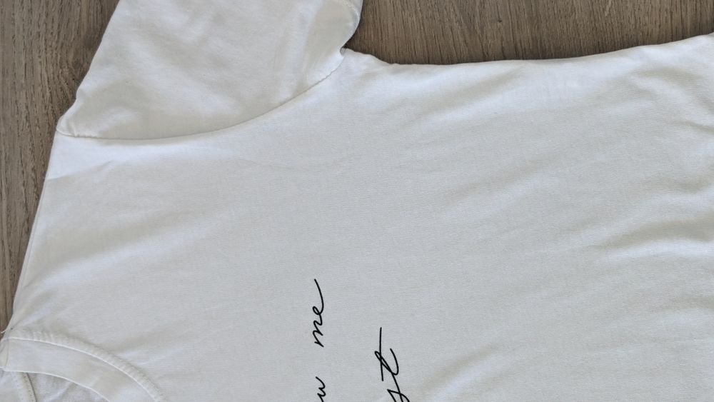 Футболка топ. Біла