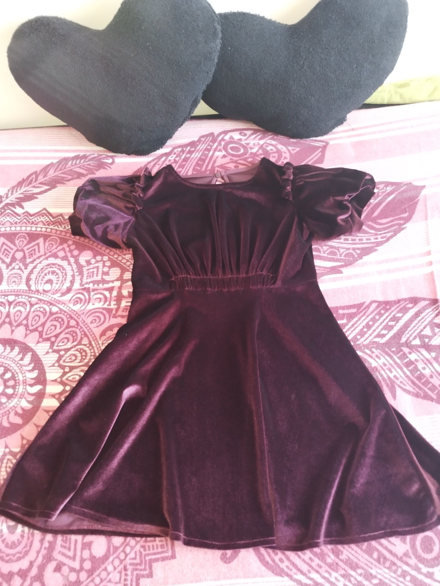 Vestido veludo tam.7/8