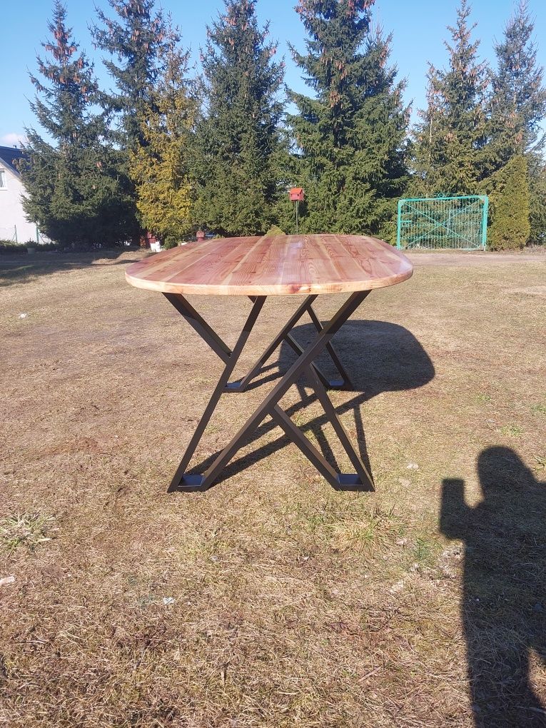 Stół sosonowy loftowy