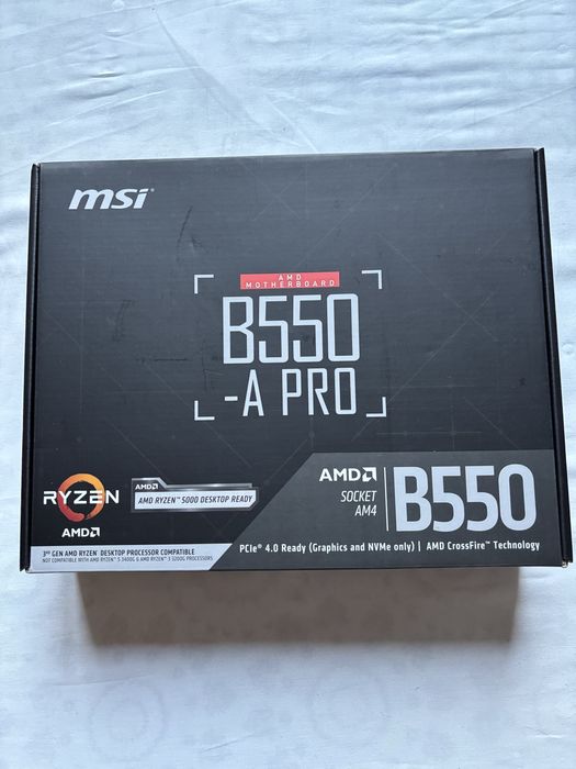 Płyta główna AM4 MSI B550-A PRO