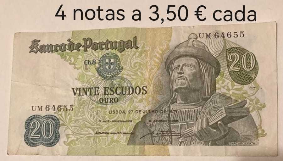 Notas de Escudos