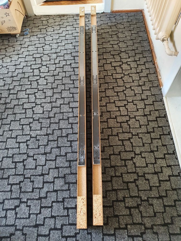 IKEA LACK Półka ścienna, czarnobrąz, 190x26 cm
