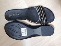 Sandałki rozm 40 dl 26,5 cm czarne