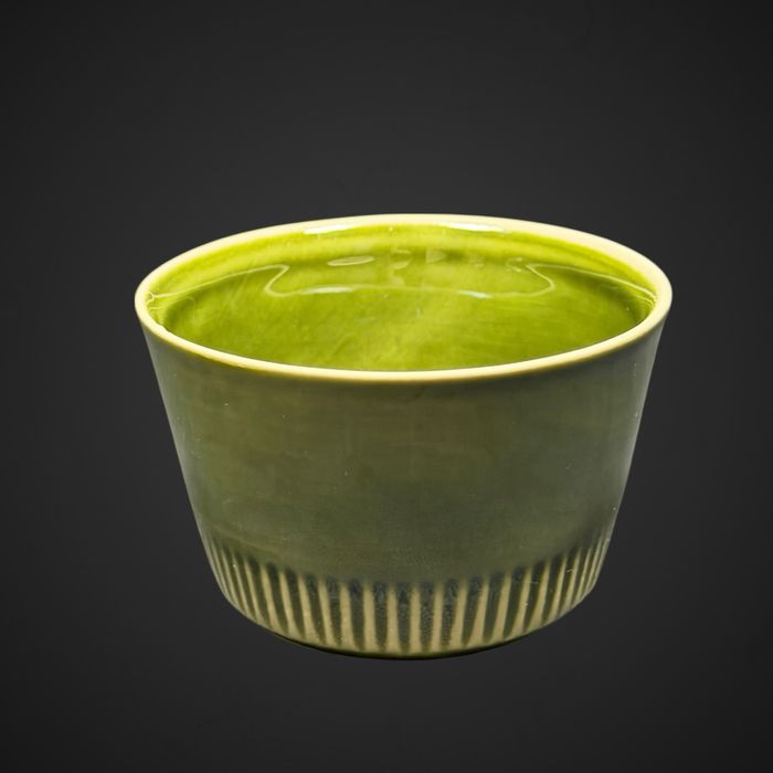 Miseczka cukiernica Porcelit Pruszków Emka Zielona B5/112416