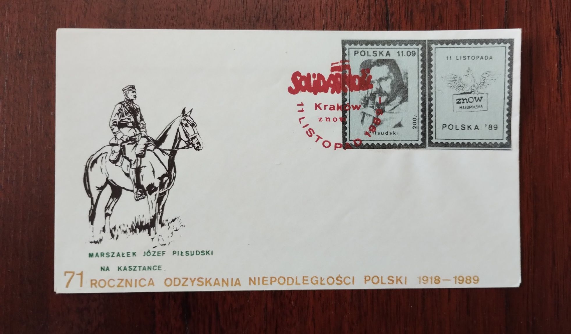 Solidarność Kraków 71 Rocznica Odzyskania Niepodległości Piłsudski