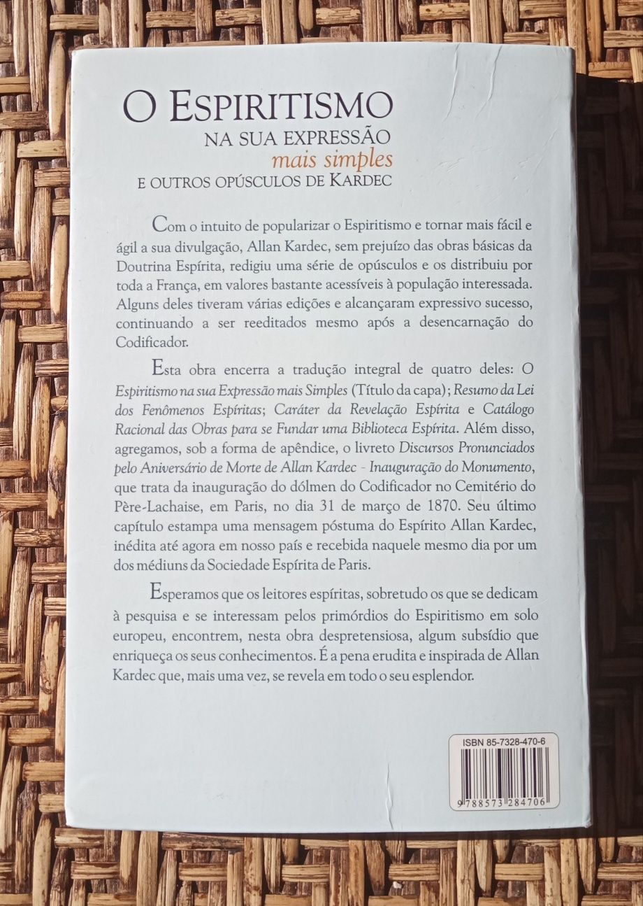 Livro O Espiritismo na sua expressão mais simples, Allan Kardec