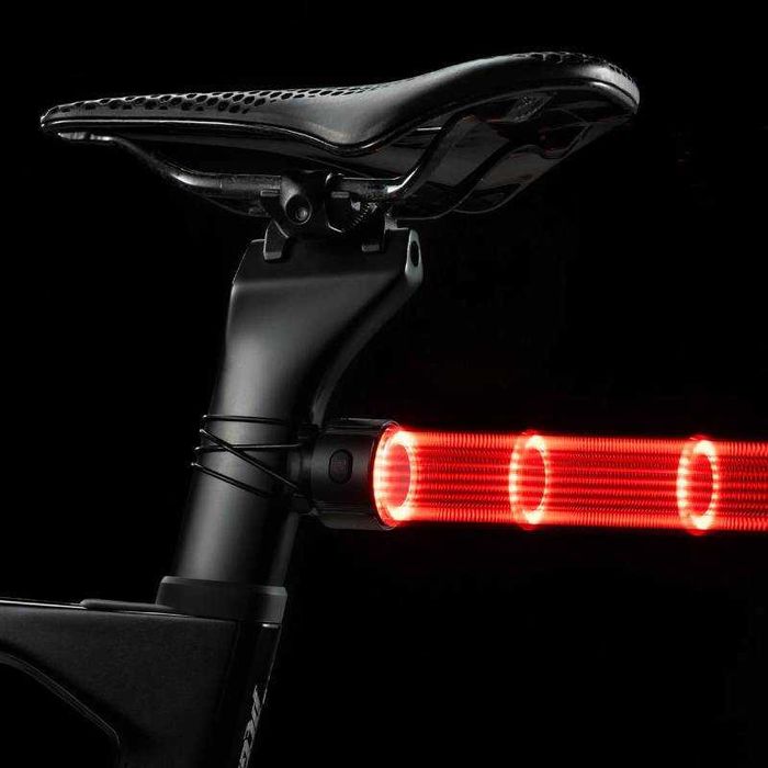 Inteligentne tylne światło rowerowe wodoodporne bicycle light ROCKBROS