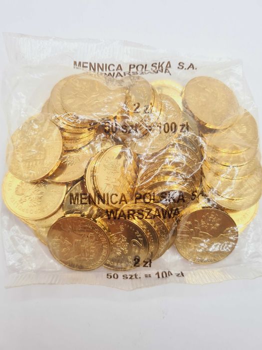 Woreczek menniczy 2 zł - 50 szt. 40 rocznica Marca ’68 - 2008 rok