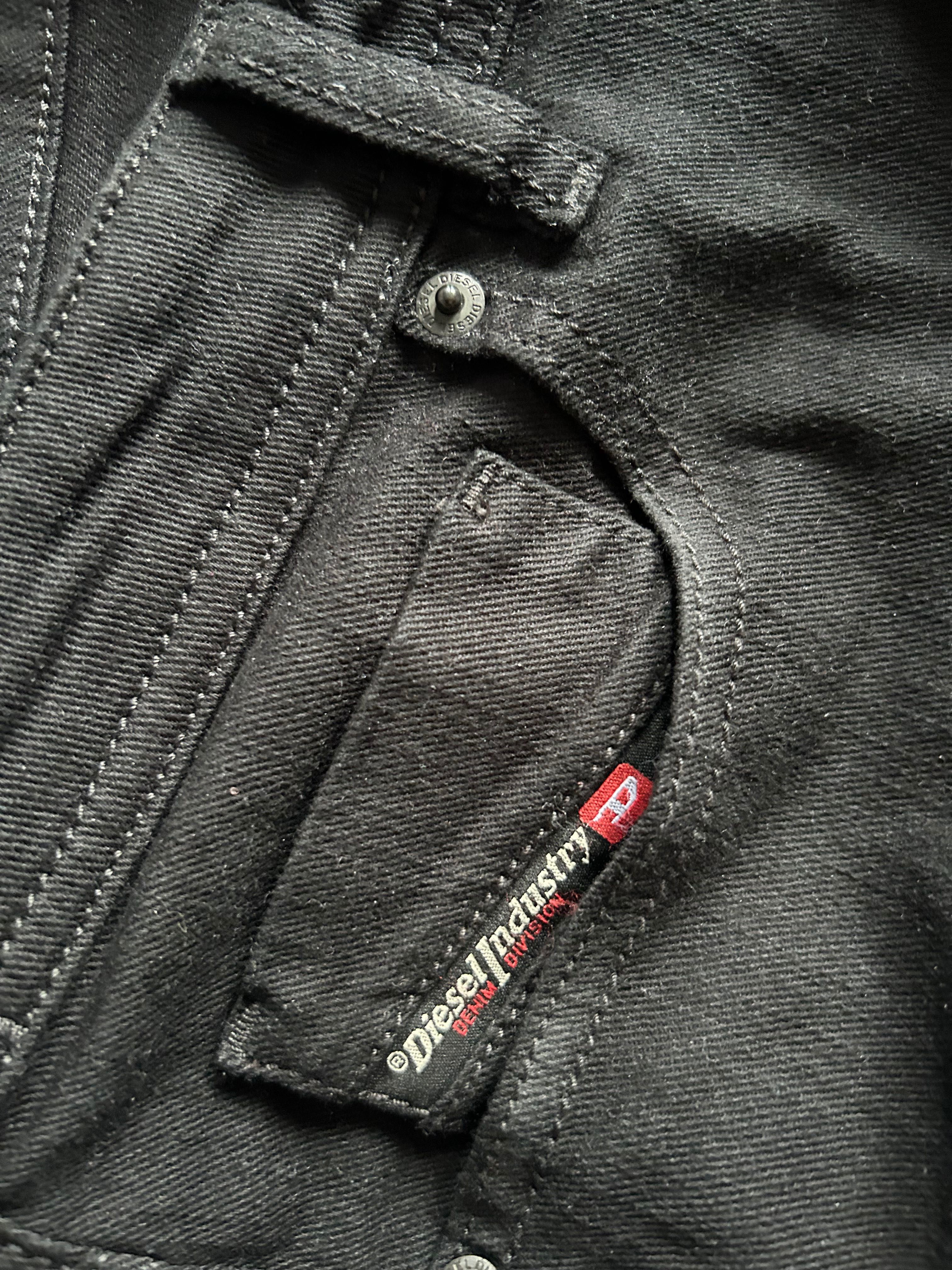 Diesel  -70 % SLEENKER - Jeansy Skinny Fit 34/30 Black