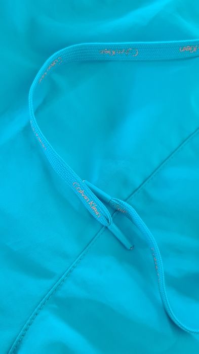 Krótkie spodenki Szorty Kąpielówki Calvin Klein.  Turkusowe. Rozmiar L