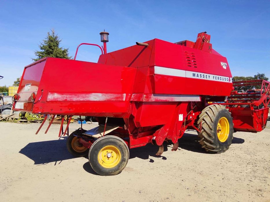 Kombajn Massey Ferguson 507 oryginał zadbany Claas mercator Fahr 506
