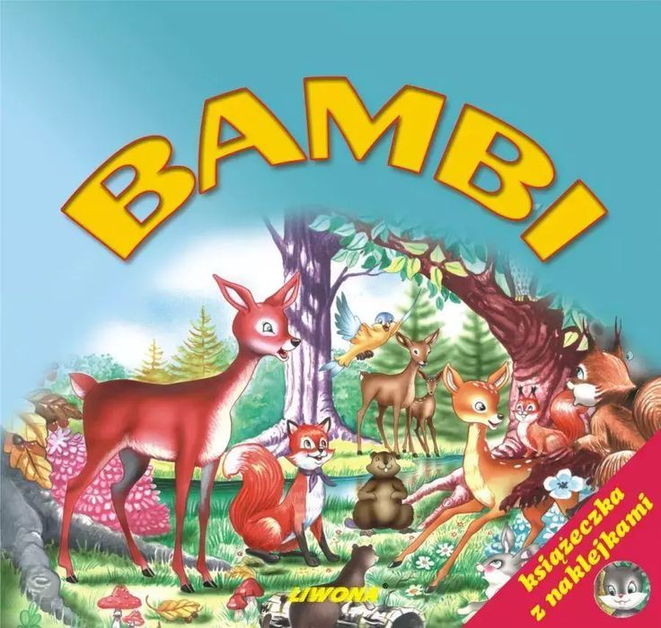 Naklejanka - Bambi Liwona Liwona