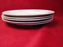 stare talerze obiadowe porcelana MZ Czechosłowacja zestaw 5szt = 30zł