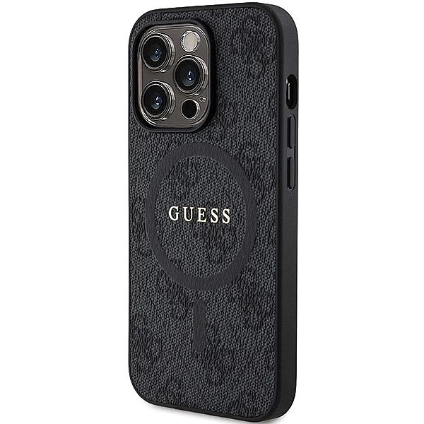 Etui Guess 4G Collection Leather Metal Logo MagSafe na iPhone 14 Pro -