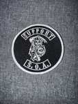 Naszywka Support SOA sons of Anarchy