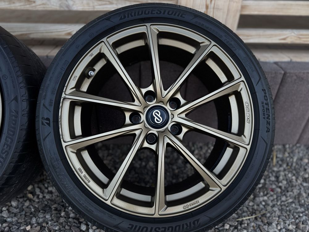 Felgi Koła 18 5x120 *Enkei* BMW Opel + Opony Bridgestone