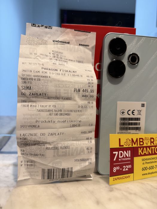 (3083/25) Redmi 13