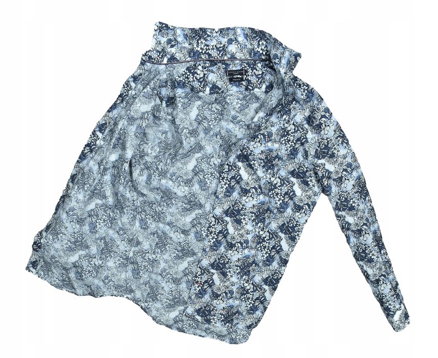 Tommy Hilfiger Tailored Koszula Męska W Kwiatowy Wzór Regular 42 / L