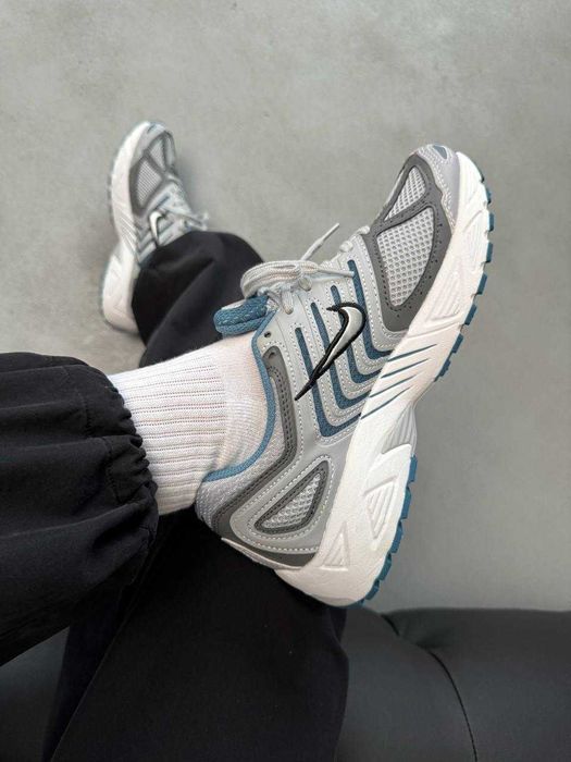 Кросівки Nike Air Pegasus 2K5 Grey/Black/Blue premium