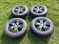 4x Czarne alufelgi RIAL 19" 8,5x19 H2 ET 40 5x112