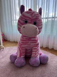 Peluche de ponei cor de rosa 90cm