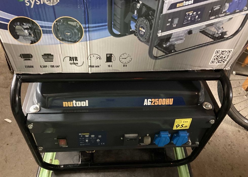 Poznań DOSTĘPNY Generator NUTOOL AG2500HU Agregat Prądotwórczy AFR Now