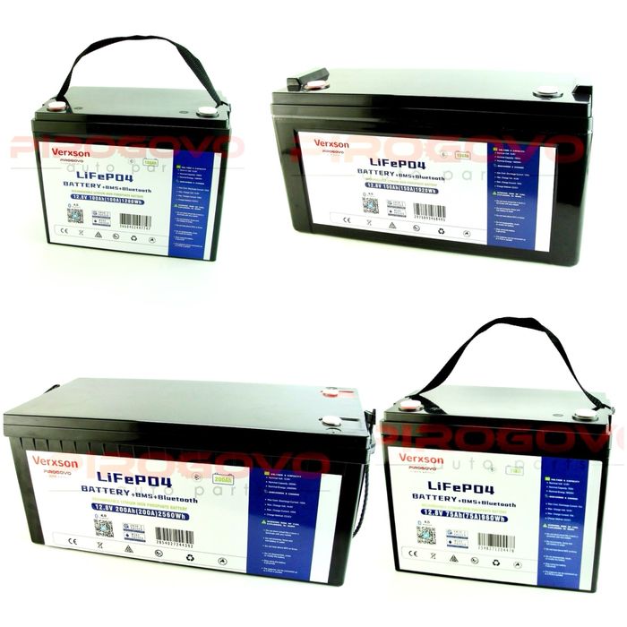 Акумулятор LiFePo4 12v 200Ah bluetooth