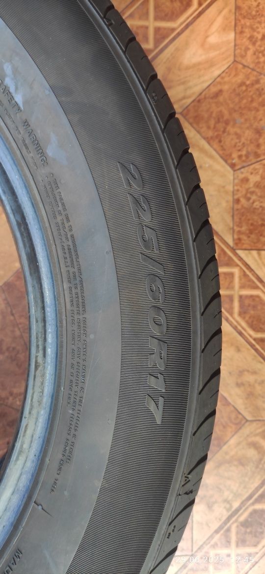Opony letnie 225/60 R 17
