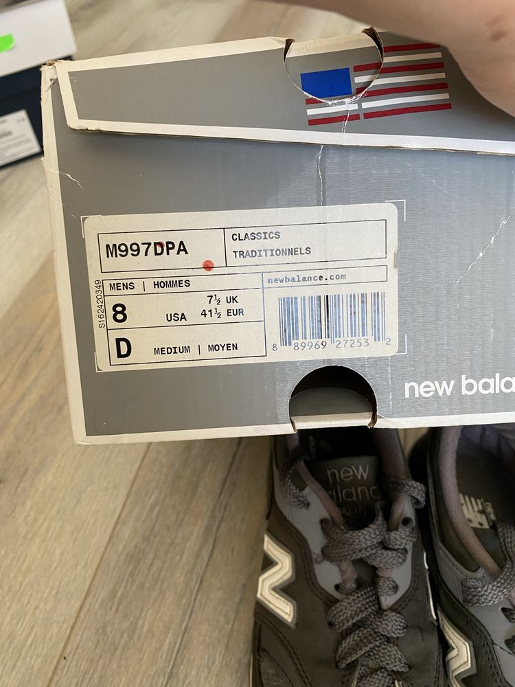 Кросівки New Balance 997 USA розмір 41,5