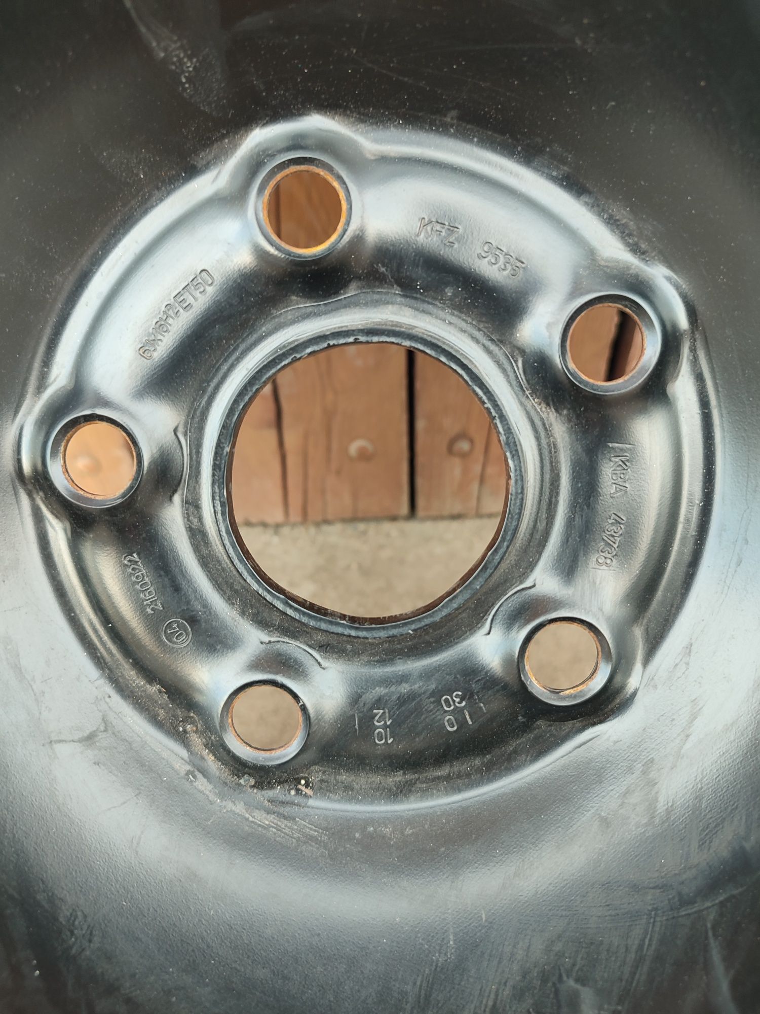 Pojedyncza felga Audi VW Seat 16 cali 6J 5x112 ET50 osadzenie 57.1