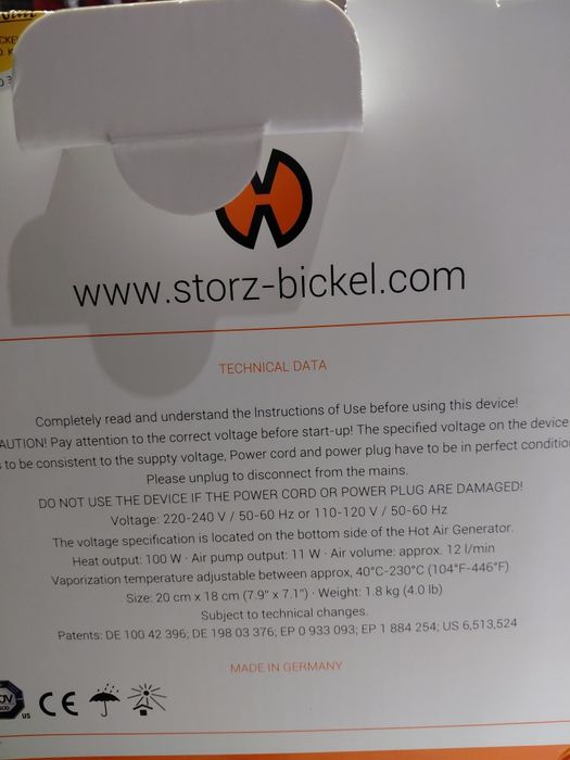 Vaporizador  volcano