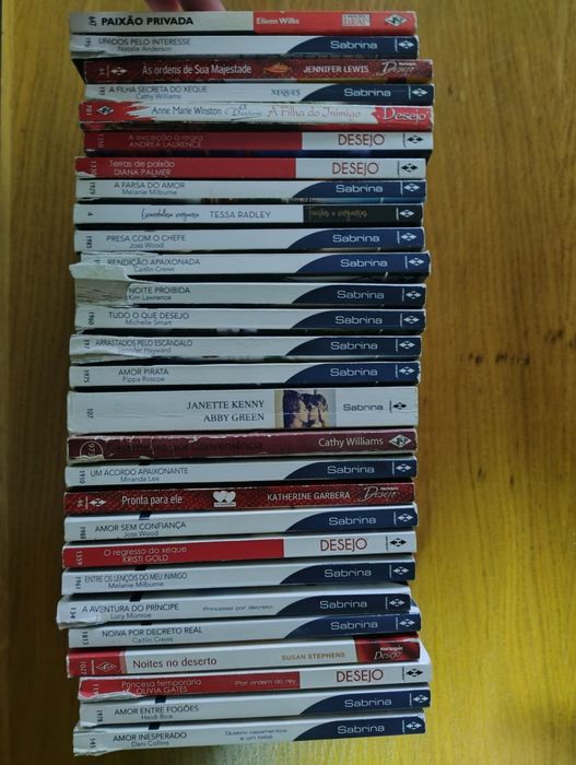 Livros Sabrina Harlequin