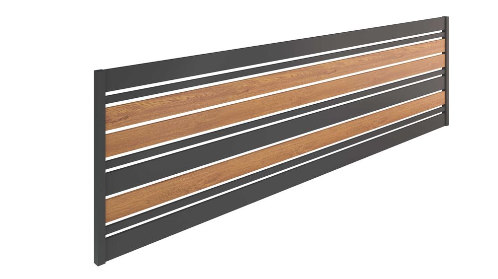 PROFIL drewnopodobny 120X20mm imitacja/wzór drewna/panel/lamelka