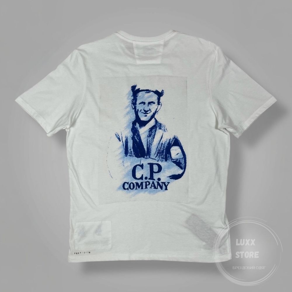 Футболка C.P. Company Jersey Pencil Effect (C P, CP, сипикомпани)