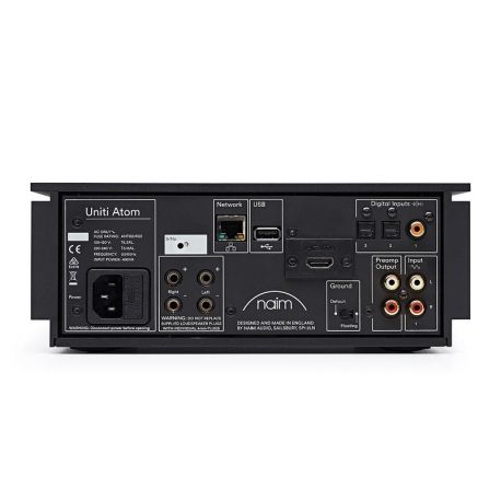 Naim Uniti Atom HDMI Odtwarzacz All in One, Wzmacniacz zintegrowany