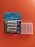 Panasonic Eneloop AA 1900mAh акумуляторні батарейки з футляром