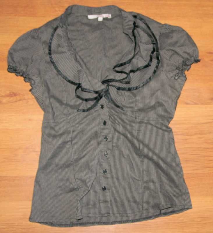 Tally WEijl koszula bluzka żabot elastyczna 40-42 L