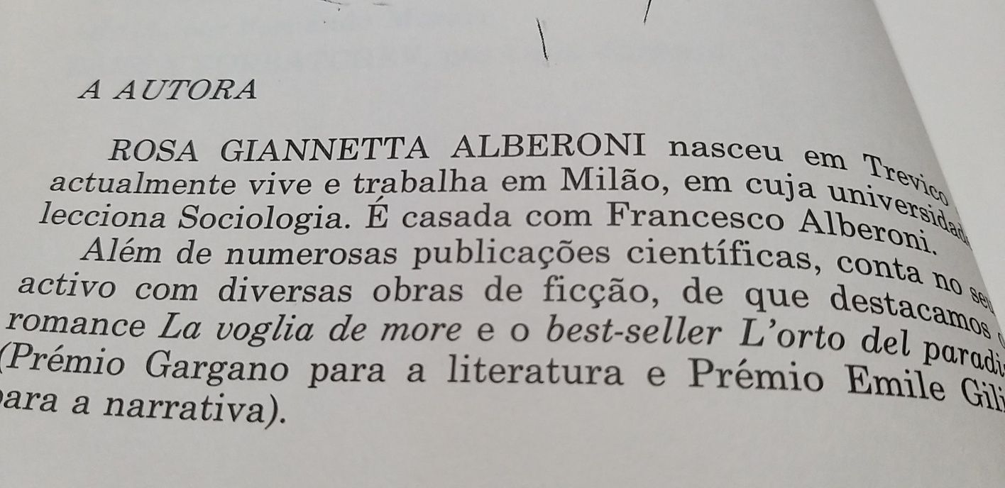 Eu Quero de Rosa Alberoni.