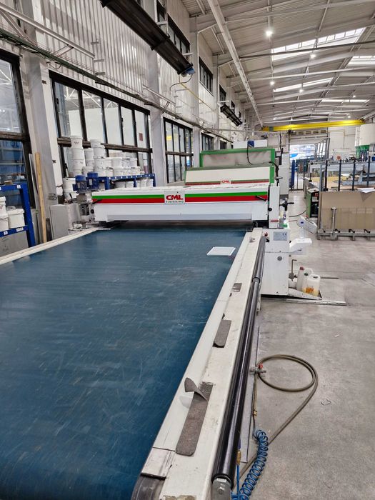 Linia do emaliowania szkła CML FINISHING.