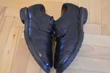 Buty półbuty brogsy Sebago USA 44,5 wkł. ok 30cm skóra